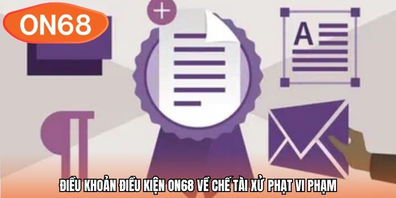 Điều khoản điều kiện ON68 về chế tài xử phạt vi phạm