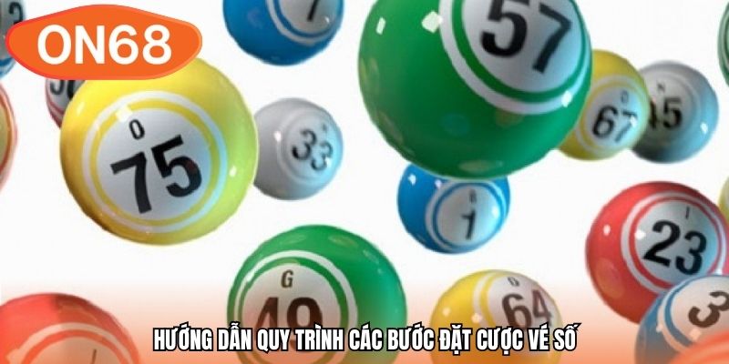 Hướng dẫn quy trình các bước đặt cược vé số